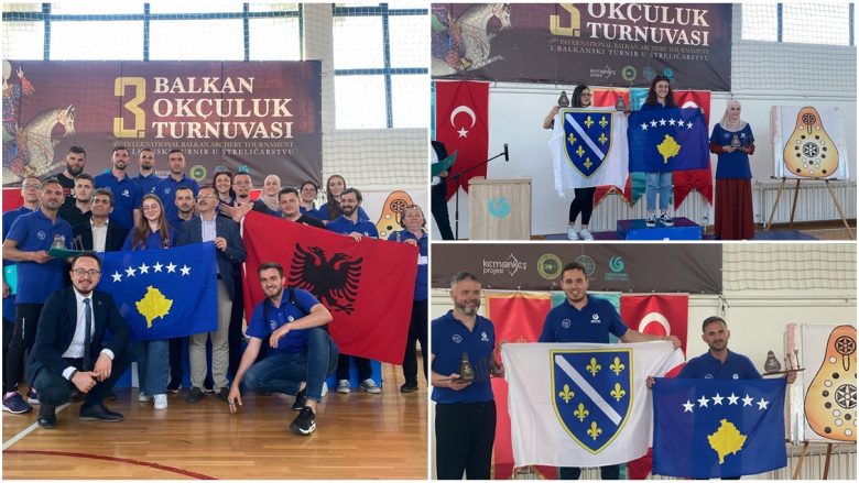 Kosova shkëlqeu në Kupën Ballkanike të Shigjetarisë, fiton tri vende për “Fetih Kupasi” në Turqi