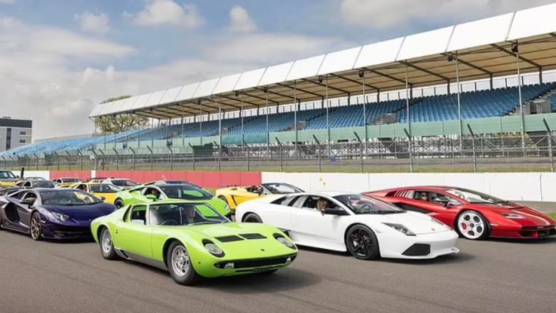 Parakaluan 400 makina të brendit luksoz, detaje rreth eventit madhështor të Lamborghini-it në pistën e njohur angleze, Silverstone