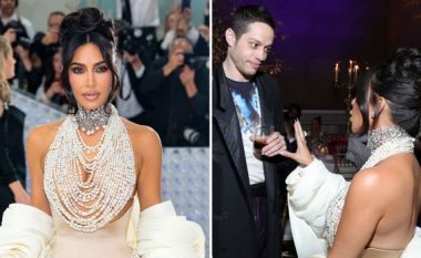 Ish-çifti, Kim Kardashian dhe Pete Davidson përballen me njëri-tjetrin në Met Gala
