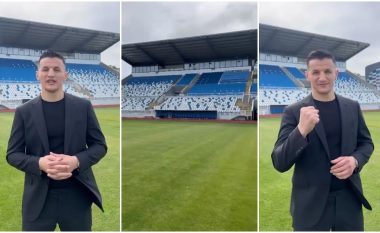 Robin Krasniqi konfirmon meçin e radhës në stadiumin Fadil Vokrri