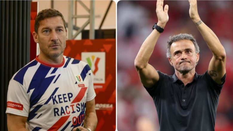 Totti këshillon De Laurtenisin: Luis Enrique është trajneri i duhur për Napolin