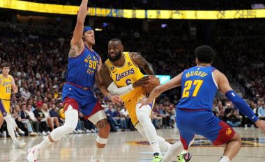 Denver Nuggets fitojnë ndeshjen e parë finale të Konferencës së Perëndimit ndaj Lakers