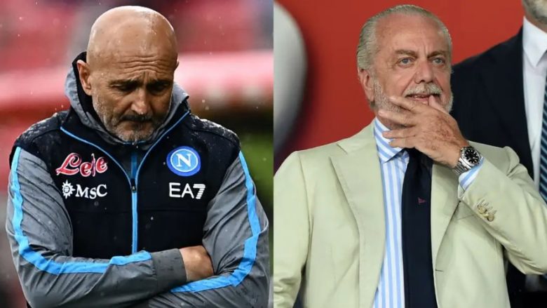 Marrëdhëniet e Spalletit me De Lautrentiisin janë dëmtuar shumë – trajneri kampion do të largohet nga Napoli