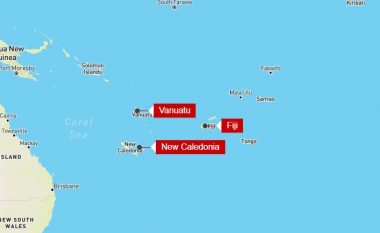 Tërmet me magnitudë 7.8 godet Paqësorin Jugor – paralajmërohet cunami në Vanuatu, Fixhi dhe Kiribati