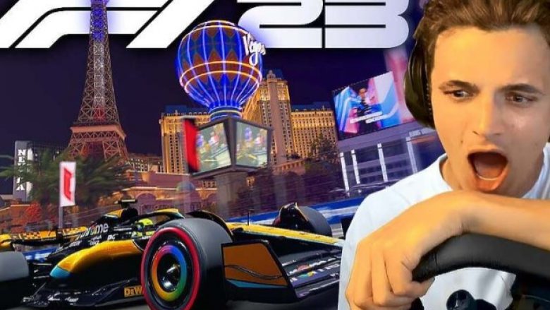 Lando Norris përfundon i fundit në video-lojën F1 2023