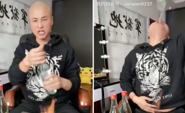 Një influencues kinez ndërron jetë pas sfidës me alkool në TikTok - piu shtatë shishe gjatë një transmetimi të drejtpërdrejtë