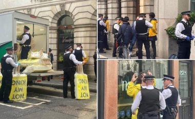 Arrestohen disa protestues që kundërshtojnë monarkinë britanike