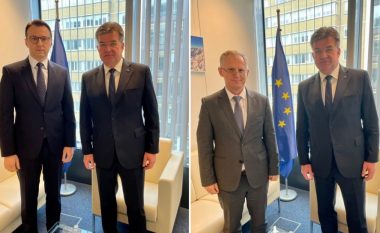 Lajçaku deklarohet pas takimeve në Bruksel: Diskutuam për zbatimin e Marrëveshjes së 27 shkurtit