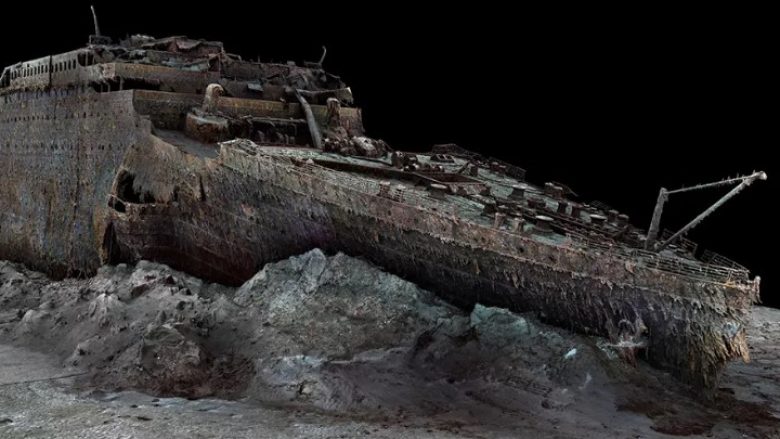 Krijohet skanimi i parë 3D i Titanikut, ilustrimi paraqet pamje të rralla të anijes së famshme