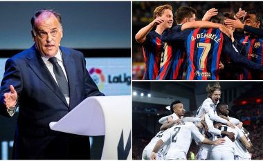 “Ndiqni politikën e transferimeve të Real Madridit – jo të Chelseat!”, Tebas këshillon Barcelonën