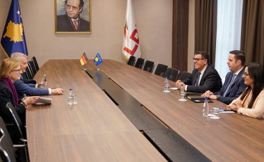 Abdixhiku në takim me diplomatët gjermanë flasin për dialogun Kosovë-Serbi dhe Asociacionin