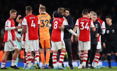 Arteta ndihet krenar që e kthen Arsenalin në Ligën e Kampionëve