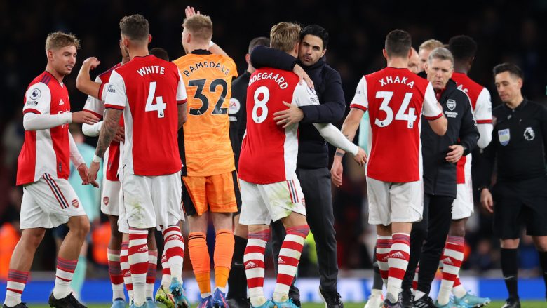 Arteta ndihet krenar që e kthen Arsenalin në Ligën e Kampionëve