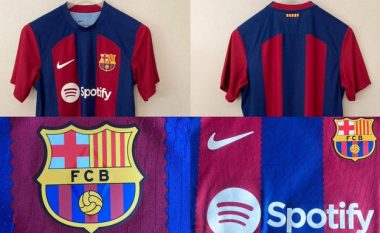 Publikohen fotot e para të fanellës së re të Barçës për sezonin 2023/24 – një dizajn i komplikuar