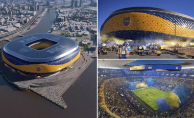 Planet për stadiumin e ri prej 112,000 ulësesh të Boca Juniors janë jashtë çdo imagjinate