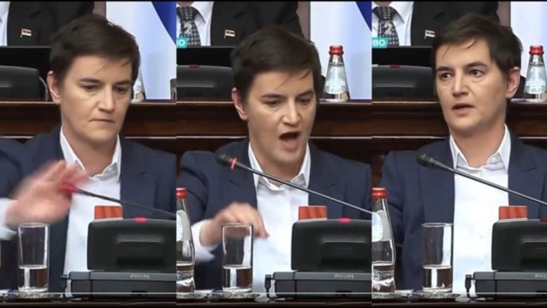 Ana Brnabiq humb kontrollin në Parlamentin e Serbisë, deputetët e opozitës i quan “qese m…”
