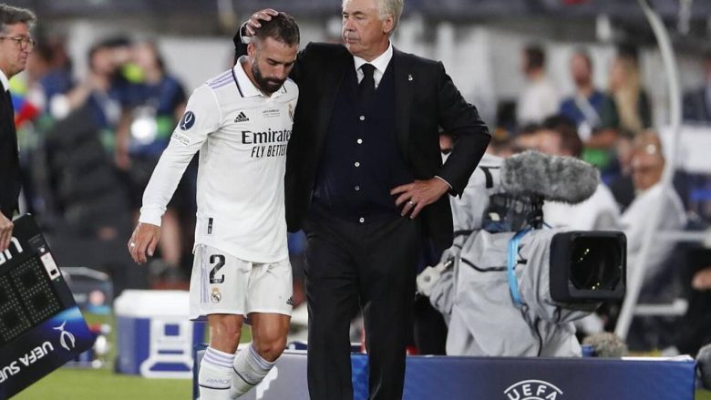 “Çfarëdo që të ndodh, Ancelotti do të vazhdojë”, Carvajal mbështet publikisht trajnerin e Real Madridit