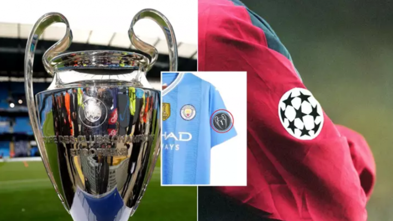 Pse Manchester City nuk do të ketë simbolin e Ligës së Kampionëve në fanellë, nëse e fiton trofeun