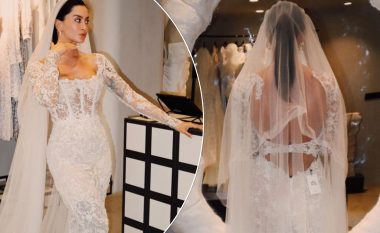 Dafina Zeqiri publikon imazhe e veshur në fustan nusërie: Gjërat më të mira ndodhin papritur