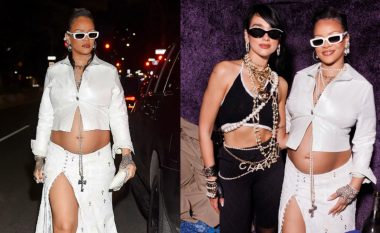 Rihanna mori pjesë në festën e Dua Lipës pas përfundimit të Met Gala