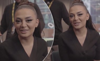 Pak orë para performancës në gjysmëfinalen e Eurovision, Albina Kelmendi iu drejtohet shqiptarëve me një video nga Liverpooli