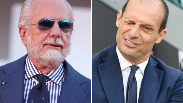 Allegri i kundërpërgjigjet në mënyrë sarkastike De Laurentiisit, i jep këshilla presidentit të Napolit