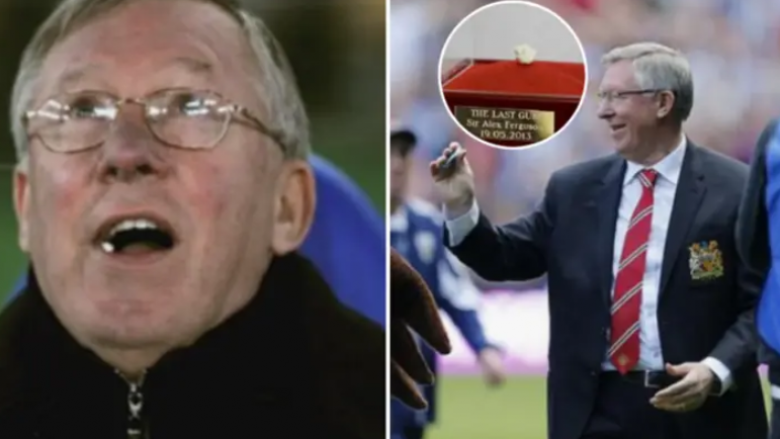 Çmenduri e llojit të vet: Çamçakëzi i fundit i Sir Alex Ferguson shitet për 450 mijë euro