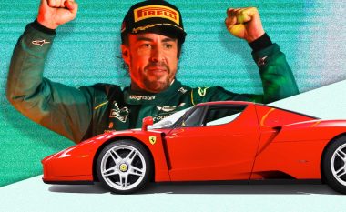 Fernando Alonso shet Ferrari Enzon e tij, çmimi pritet të jetë marramendës