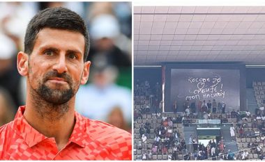 Gjesti i shëmtuar politik i Novak Djokovicit në French Open i referohet Kosovës si zemra e Serbisë