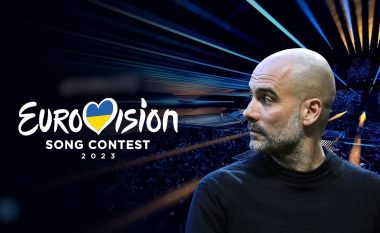 Guardiola ia lë fajin Eurovisionit, nëse Man City dështon ta fitojë tripletën këtë sezon