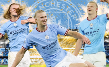 Erling Haaland do të fitojë bonuse marramendëse nëse Man City kompleton tripletën