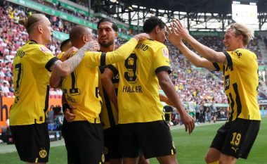 Dortmundi rikthehet si lider i Bundesligas me fitoren ndaj Augsburgut