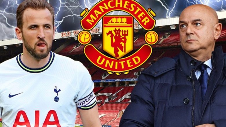 Kane i thotë kryetarit të Tottenhamit ta shesë te Man Utd