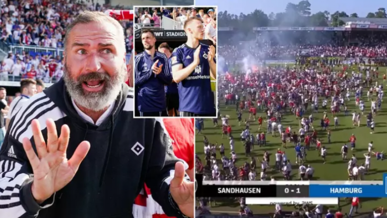 Festa e çmendur që u kthye në zhgënjim: Tifozët e Hamburgut festuan rikthimin në Bundesliga – por Heidenheimi ua ndali gëzimin