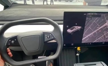 Imazhi i ri i një prototipi Tesla Cybertruck na sjell atë që nuk e kemi parë më herët të kamionçinës së shumëpritur