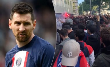Me kore kundër Messit, tifozët e PSG-së mblidhen para zyrave të klubit