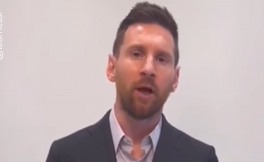 Messi publikon video të pazakontë pas injorimit që i bëri PSG-së