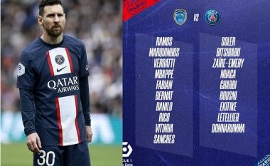 Messi mungon në listën e PSG-së kundër Troyes, pavarësisht se ka kërkuar falje