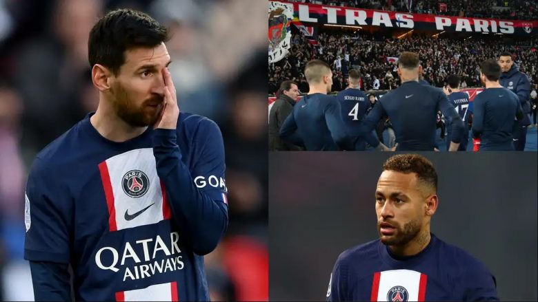 Tifozët ultras të PSG-së do të bojkotojnë ndeshjet pas protestave kundër Messit dhe Neymar