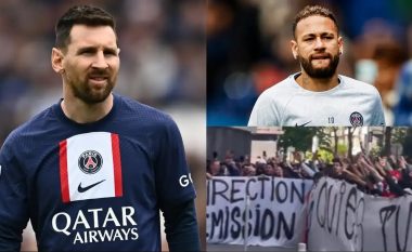PSG reagon e indinjuar pas protestave të tifozëve kundër Messit dhe Neymarit