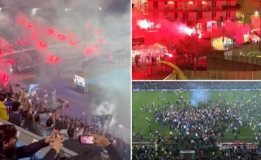 Pamje mahnitëse të festës madhështore të tifozëve të Napolit, pas titullit të parë në Serie A pas 33 vitesh