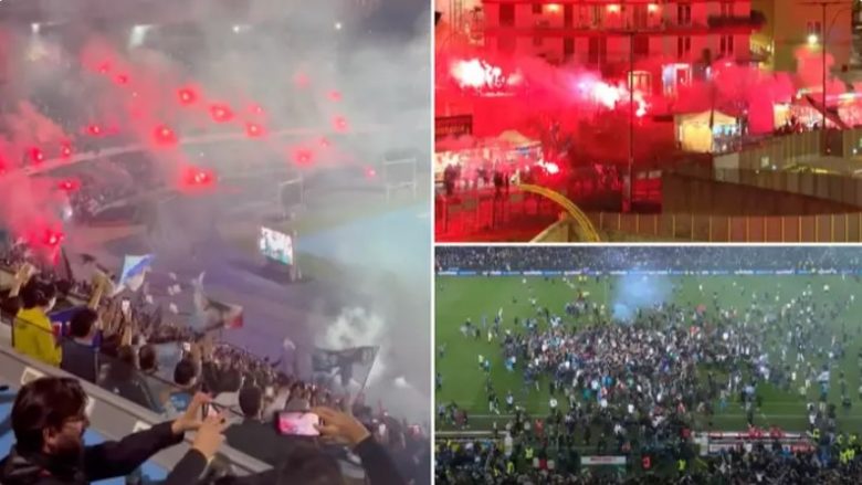Pamje mahnitëse të festës madhështore të tifozëve të Napolit, pas titullit të parë në Serie A pas 33 vitesh
