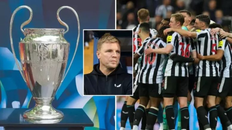 Newcastle mund të bie në ‘grupin e vdekjes’ në Ligën e Kampionëve sezonin e ardhshëm