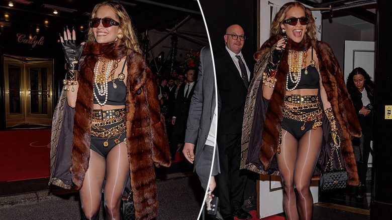 Rita Ora ndërroi veshjen për t’u dukur akoma më provokuese në pas-ndejën e Met Gala 2023