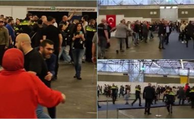Në Amsterdam ndodhi një përleshje masive në qendrat e votimit për zgjedhjet në Turqi – u desh të ndërhynte policia