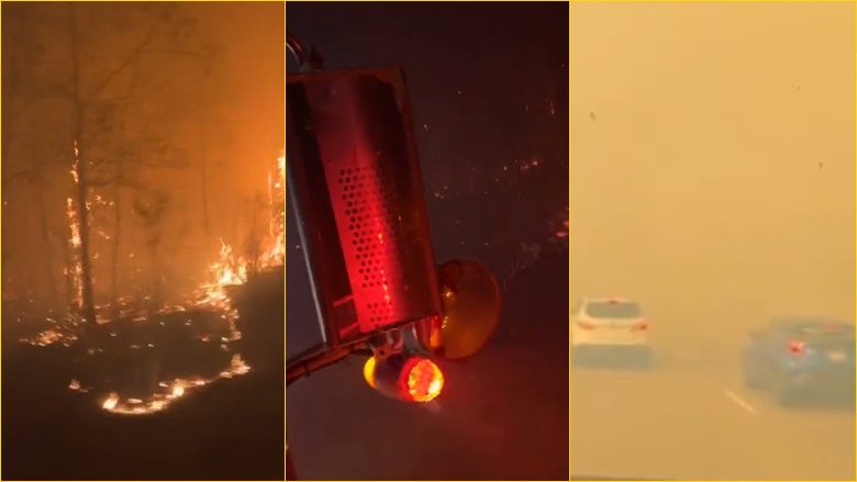 “Kjo është e paprecedentë”: Mijëra të evakuuar ndërsa zjarret kanë shpërthyer në një provincë të Kanadasë