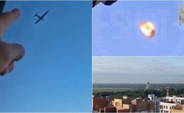 Sulm me dronë në Moskë, dëmtohen disa ndërtesa – mediat sjellin detajet, pamje të shumta në mediat sociale