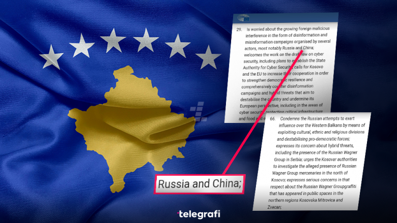 Raporti i PE-së për Kosovën e konfirmon se ka ndërhyrje për dezinformim nga Rusia dhe Kina