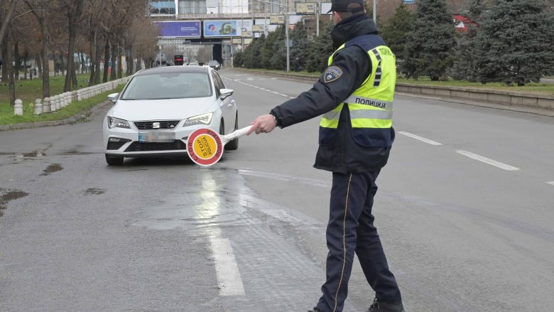 MPB: 250 gjoba për shoferët në Shkup, 72 për tejkalim shpejtësie