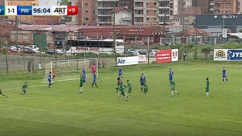 Goli tjetër i përfolur në rrjetet sociale: Trepça ’89 po ashtu shënoi në kohën shtesë ndaj Prishtinës